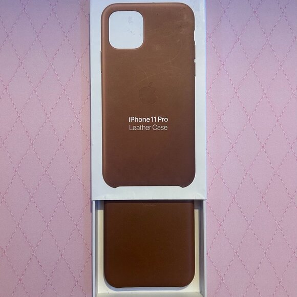 APPLE LEATHER CASE FOR IPHONE 11 PRO!🩷 - Picture 7 of 7